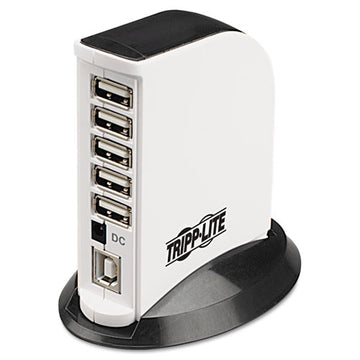 Tripp Lite Usb 2.0 Hub, 7 Ports, Black-white freeshipping - TVN Wholesale